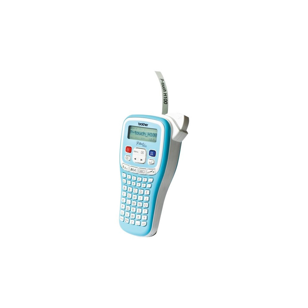 BROTHER PT-H100LB Etiqueteuse P-Touch Bleue + 1 ruban