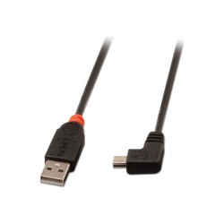 LINDY USB 2.0 Type A/Mini-B 90 0.5m Mini-B plug right angled redeal.fr