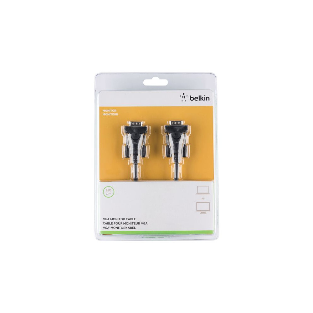 BELKIN CABLE VGA SH HDDB15M/M 1.8M MONITOR REPLACEMENT redeal.fr