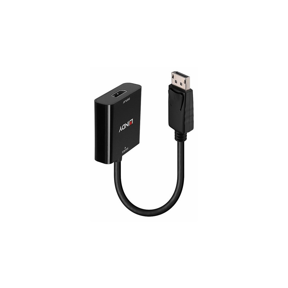 LINDY Convertisseur Actif DisplayPort 1.2 vers HDMI 2.0 18G redeal.fr