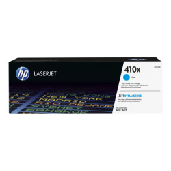 HP 410X original Toner cartridge CF411X cyan HY redeal.fr