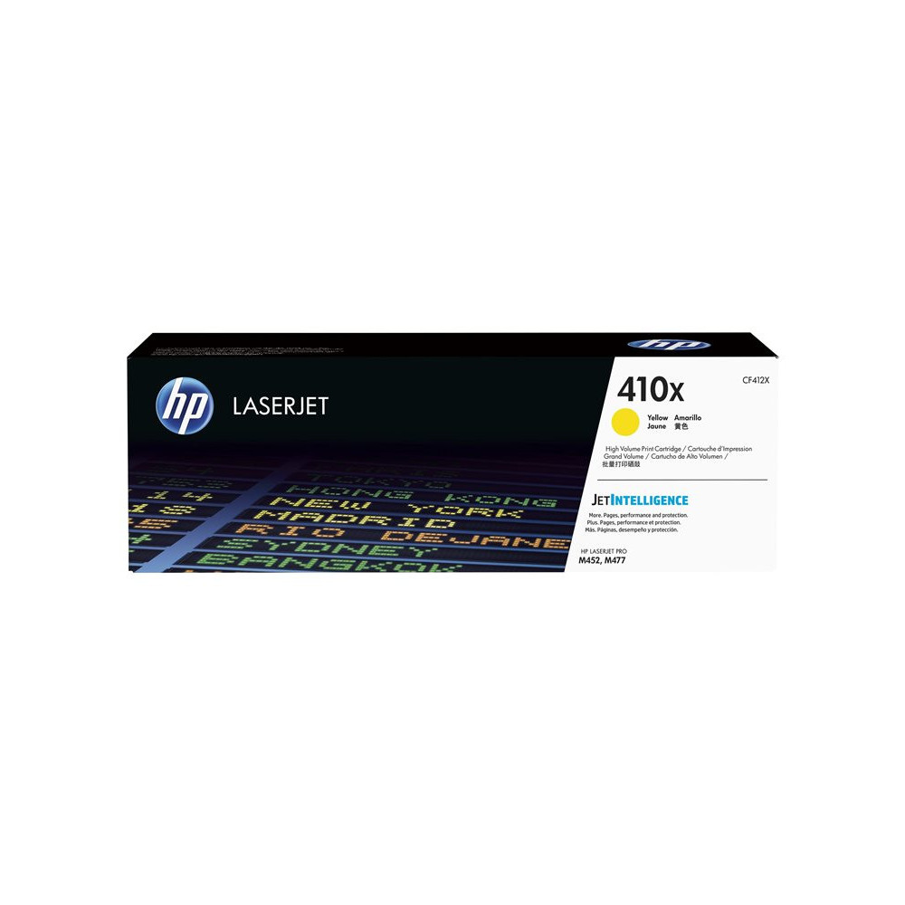 HP 410X original Toner cartridge CF412X yellow HY