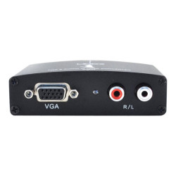 LINDY VGA + Audio to HDMI converter maximum resolution 1080p not scaling redeal.fr