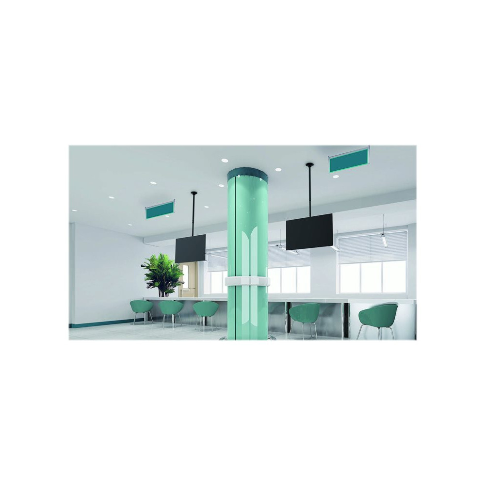 NEOMOUNTS FPMA-C340BLACK Support de plafond pour écran de 32-75p - h 106-156 cm redeal.fr