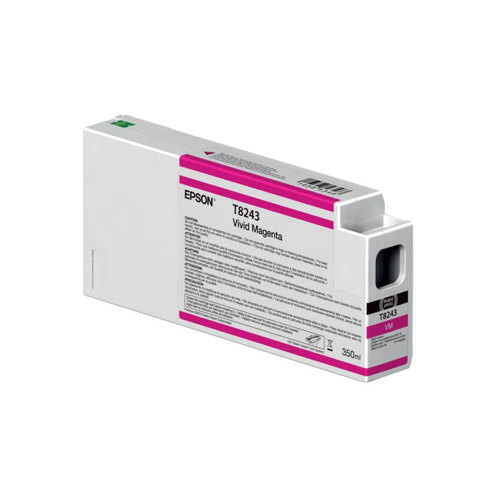 EPSON Singlepack Vivid Magenta T824300 UltraChrome HDX/HD 350ml