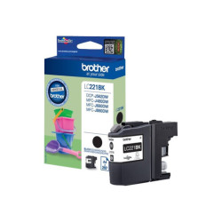 BROTHER LC221BK ink black 300 pages