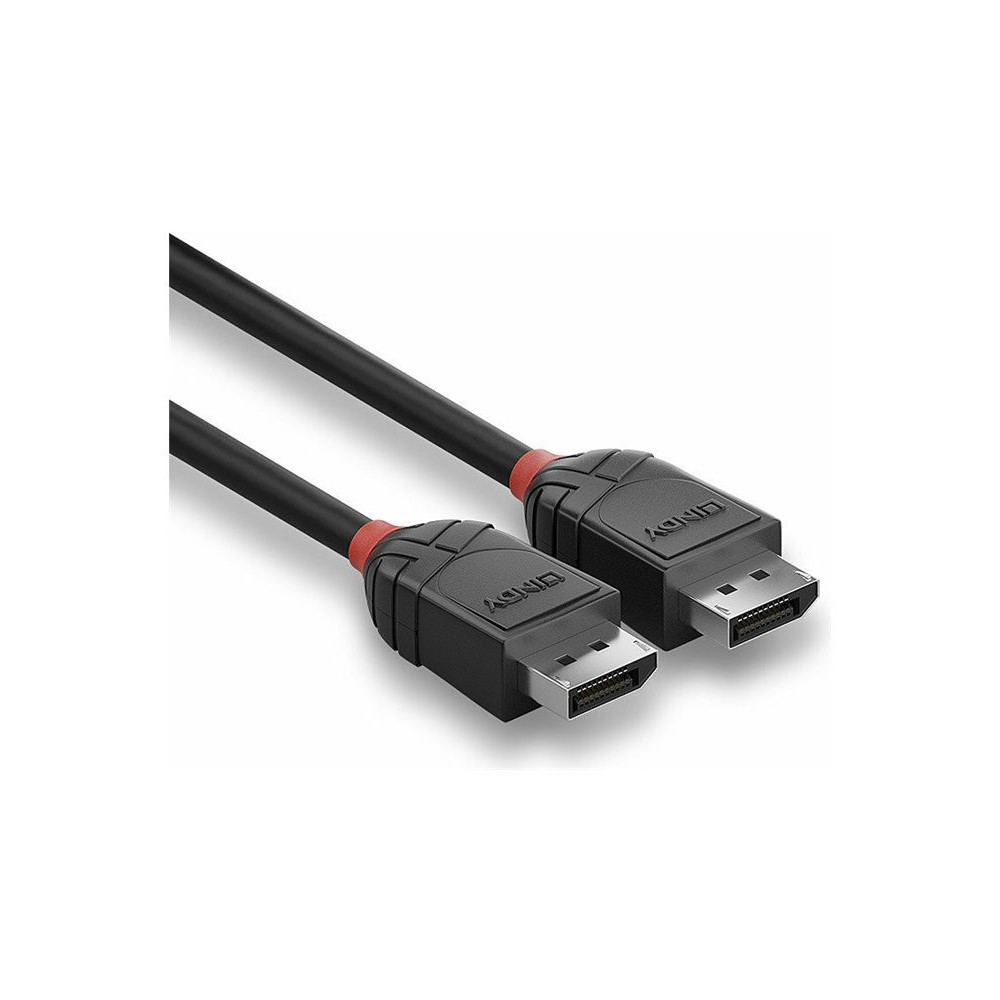 LINDY 3m DisplayPort 1.2 Cable Black Line redeal.fr