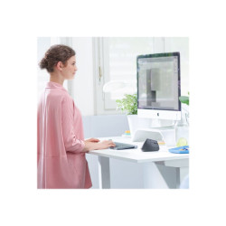 LOGITECH MX Vertical Vertical mouse ergonomic optical 6 buttons wireless wired Bluetooth 2.4 GHz USB wireless receiver graphite