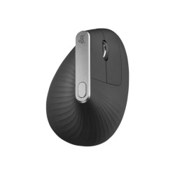 LOGITECH MX Vertical Vertical mouse ergonomic optical 6 buttons wireless wired Bluetooth 2.4 GHz USB wireless receiver graphite