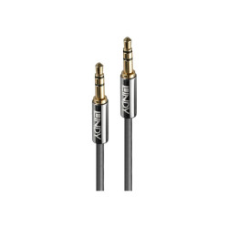 LINDY Cromo Line Audio Cable Stereo 3.5mm-3.5mm M-M 0.5m anthrazit redeal.fr