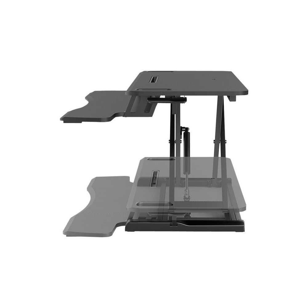 NEOMOUNTS NS-WS300BLACK Poste de travail assis-debout - ressort à gaz redeal.fr