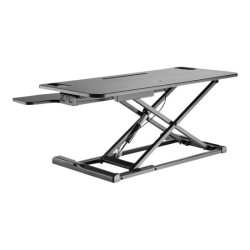 NEOMOUNTS NS-WS300BLACK Poste de travail assis-debout - ressort à gaz redeal.fr