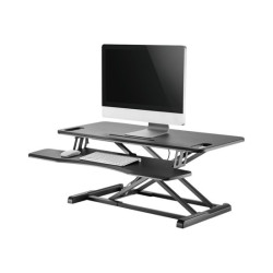 NEOMOUNTS NS-WS300BLACK Poste de travail assis-debout - ressort à gaz redeal.fr
