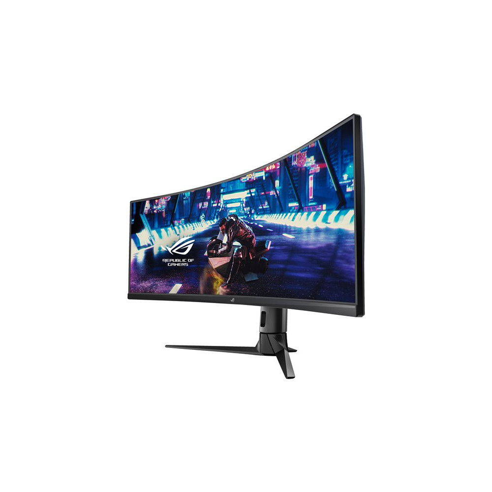 ASUS Display XG49VQ 49p Gaming Curved DFHD 144Hz 3840x1080 Freesync 2 HDR 4ms 21:9 USB HDMI DP Speaker redeal.fr