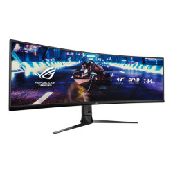 ASUS Display XG49VQ 49p Gaming Curved DFHD 144Hz 3840x1080 Freesync 2 HDR 4ms 21:9 USB HDMI DP Speaker redeal.fr
