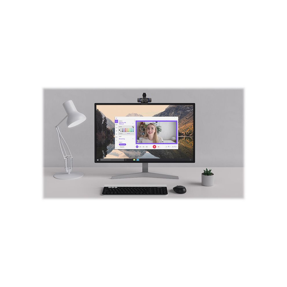 LOGITECH HD Pro Webcam C920S Webcam colour 1920 x 1080 audio USB redeal.fr