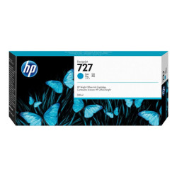 HP 727 original 300-ml Ink cartridge F9J76A Cyan