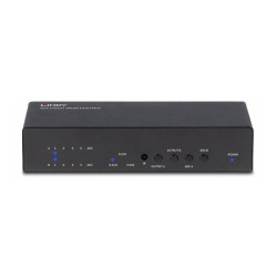 LINDY 4x2 HDMI 2.0 4K 18G Matrix Switch with Audio Extractor Optical Out or 3.5mm Jack 4K 3840x2160at60Hz 8bit redeal.fr