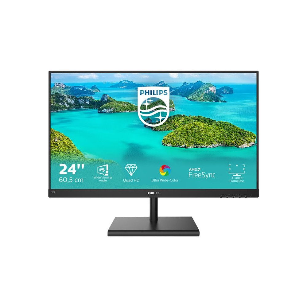 PHILIPS 245E1S/00 60.5cm 23.8p TFT 16:9 IPS 1000:1 redeal.fr