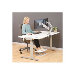 FELLOWES BRAS ARTICULE DOUBLE ECRAN EPPADUAL Silver jusqu’à 39 POUCES redeal.fr