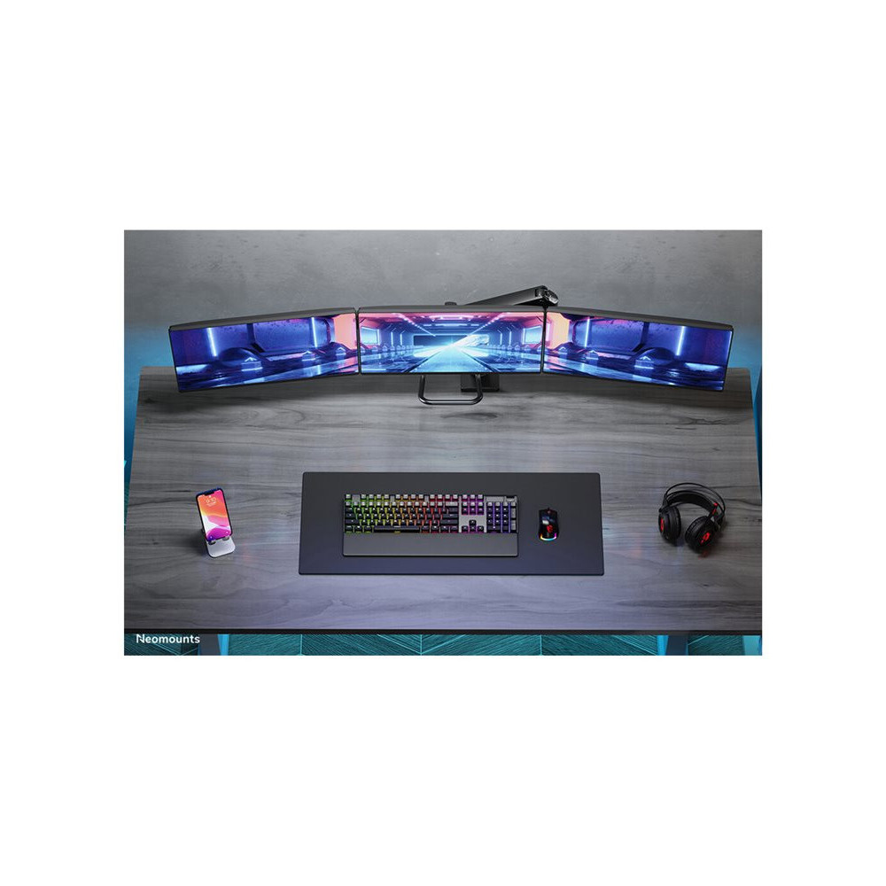 NEOMOUNTS NM-D775DX3BLACK Support décran à fixer 17-27p - ressort à gaz - Topfix - arrêt 180 redeal.fr