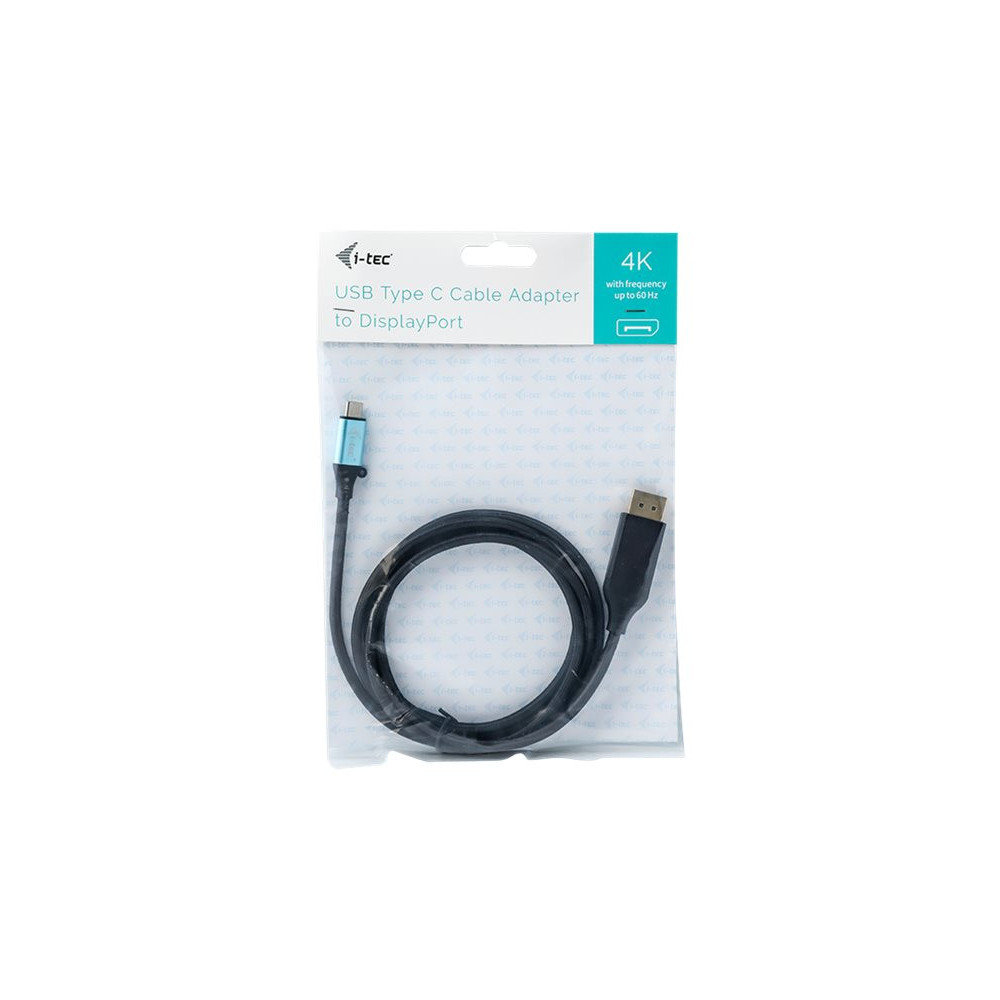 I-TEC USB C DisplayPort Cable Adapter 4K 60Hz 200cm compatible with Thunderbolt 3 redeal.fr