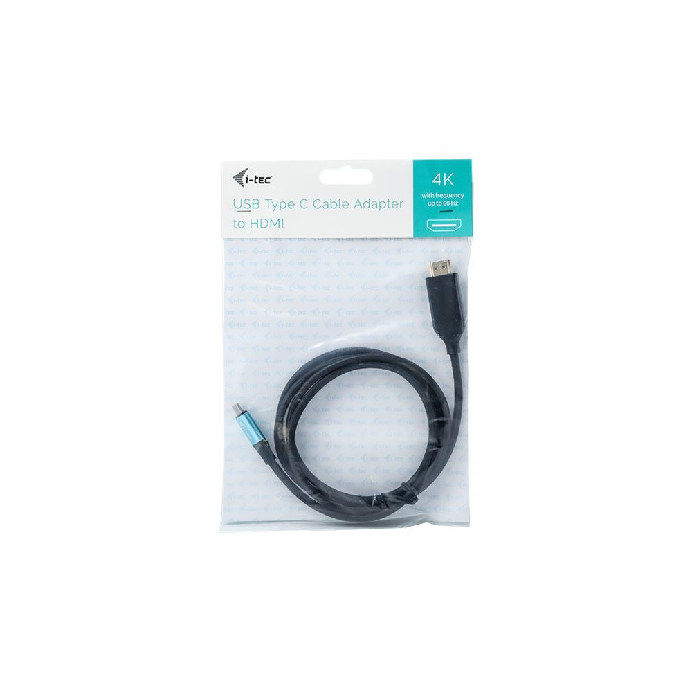 I-TEC USB C HDMI Cable Adapter 4K 60Hz 200cm compatible with Thunderbolt 3 redeal.fr