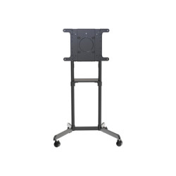 NEOMOUNTS NS-M1250BLACK Support au sol pour écran 37-70p - rotatif - étagère multimédia incluse redeal.fr