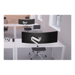 NEOMOUNTS NM-D775WHITEPLUS Support décran à fixer 10-49p - ressort à gaz - Topfix - arrêt 180 redeal.fr