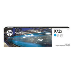 HP 973X original high yield cyan PageWide cartridge F6T81AE
