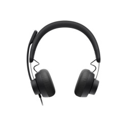 LOGITECH Zone Wired Headset on-ear wired USB-C graphite redeal.fr