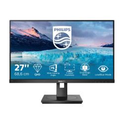 PHILIPS 275S1AE/00 27p 2560x1440 IPS Flat H/A 130 MM Pivot 3 SIDE FRAMELESS SPEAKERS DPx1 HDMIx1 DVIx1 VESA 100x100 S-LINE