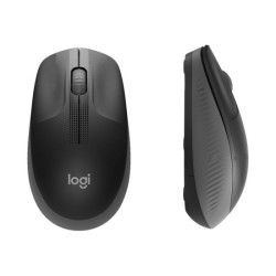 LOGITECH M190 Mouse optical 3 buttons wireless USB wireless receiver charcoal redeal.fr