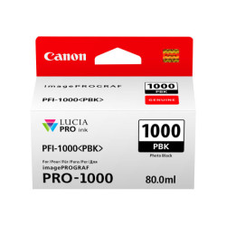 CANON 2LB PFI-1000pbk Ink Photo Black Standard Capacity 80ml 1-pack iPF1000