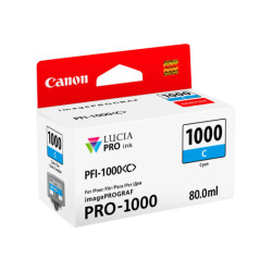 CANON 2LB PFI-1000c Ink cyan standard capacity 80ml 1-pack iPF1000