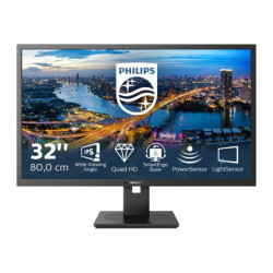 PHILIPS 325B1L/00 31.5p IPS Flat 2560x1440 16:9 1200:1 250cd/m2 4ms H/A 180 75Hz USB HUB SPEAKERS POWER/LIGHT SENSOR DP 2xHDMI