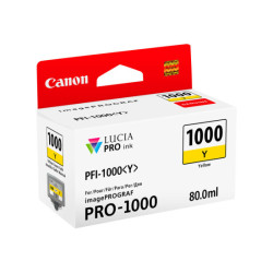 CANON 2LB PFI-1000y Ink yellow standard capacity 80ml 1-pack iPF1000