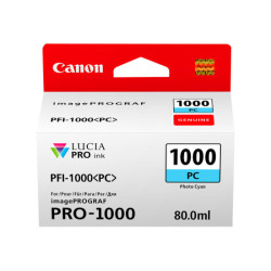CANON 2LB PFI-1000pc Ink Photo cyan standard capacity 80ml 1-pack iPF1000
