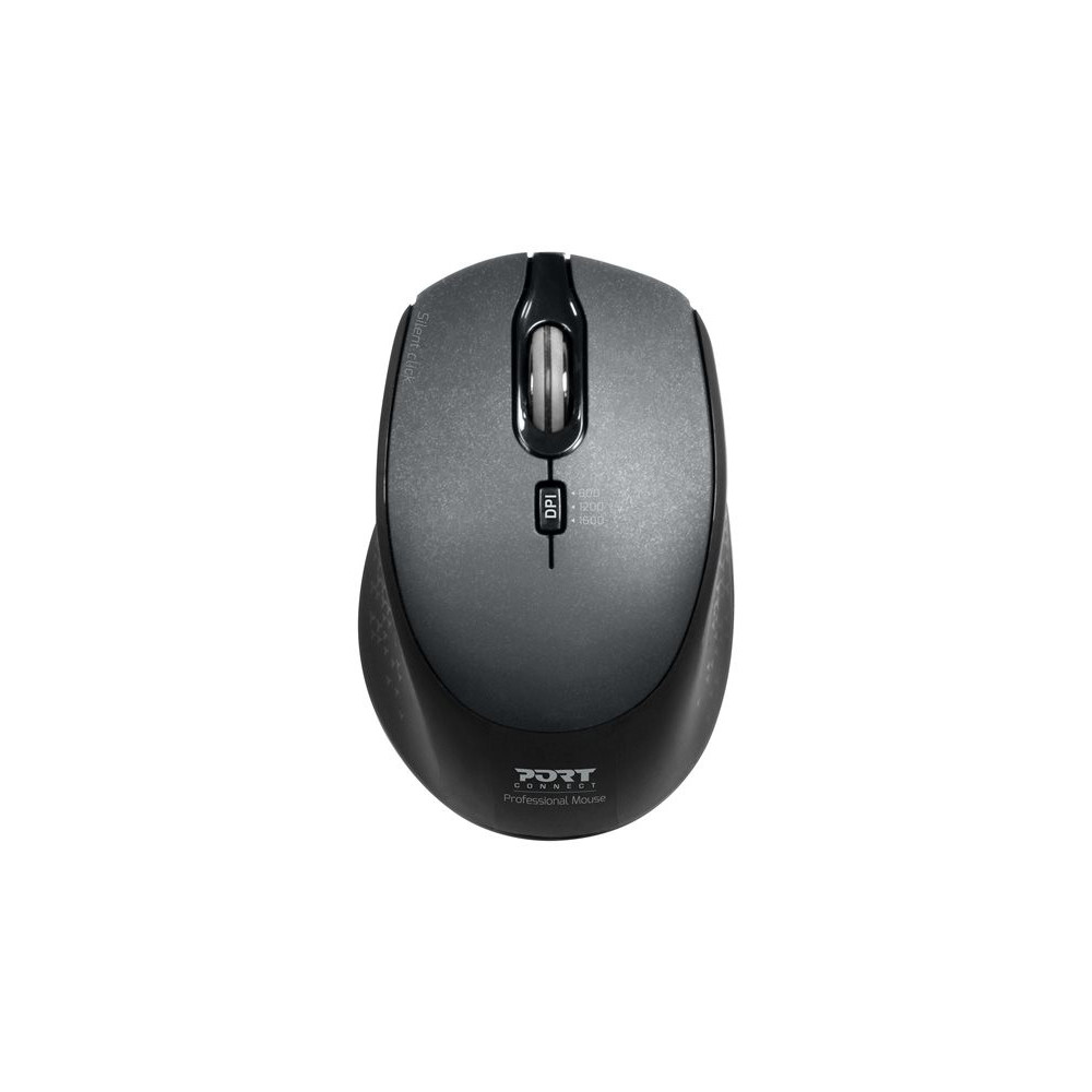 PORT DESIGNS Mouse Office Pro Silent Wireless - Black redeal.fr