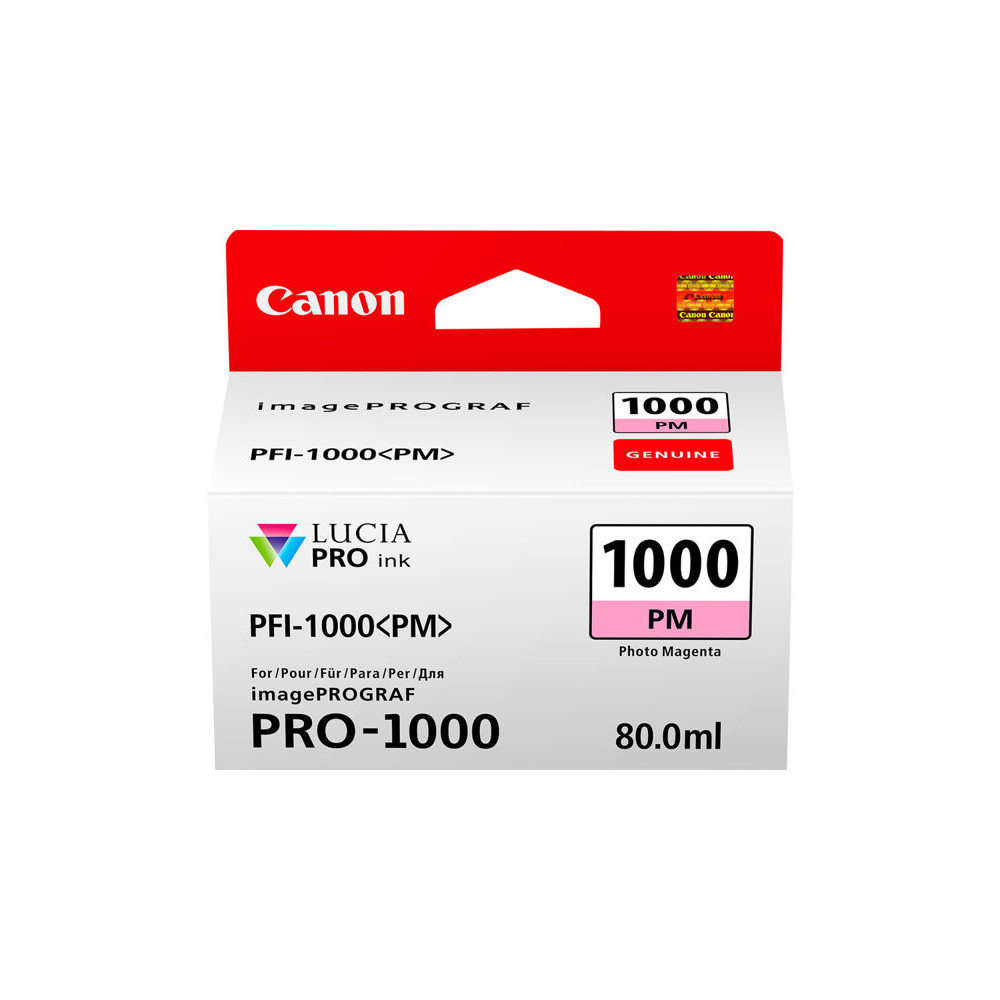 CANON 2LB PFI-1000pm Ink Photo magenta standard capacity 80ml 1-pack iPF1000