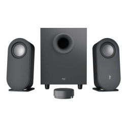 LOGITECH Z407 Android Edition speaker system for PC 2.1channel wireless Bluetooth USB 40 Watt Total graphite grey