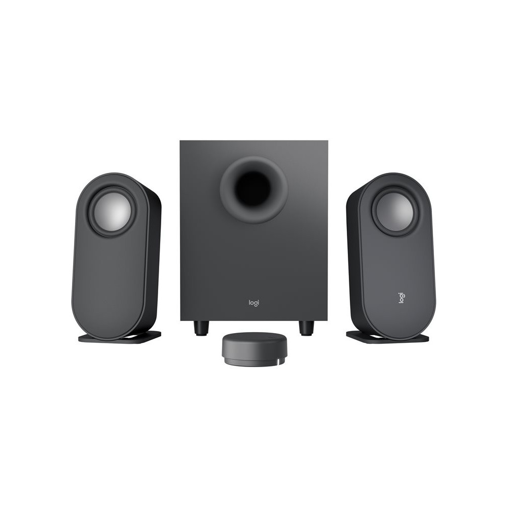 LOGITECH Z407 Android Edition speaker system for PC 2.1channel wireless Bluetooth USB 40 Watt Total graphite grey