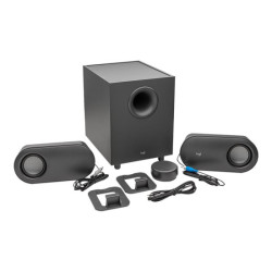 LOGITECH Z407 Android Edition speaker system for PC 2.1channel wireless Bluetooth USB 40 Watt Total graphite grey