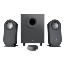 LOGITECH Z407 Android Edition speaker system for PC 2.1channel wireless Bluetooth USB 40 Watt Total graphite grey
