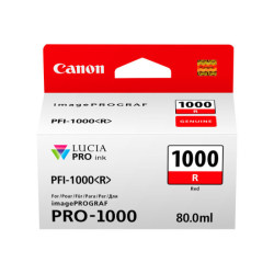 CANON 2LB PFI-1000r Ink Red Standard Capacity 80ml 1-pack iPF1000