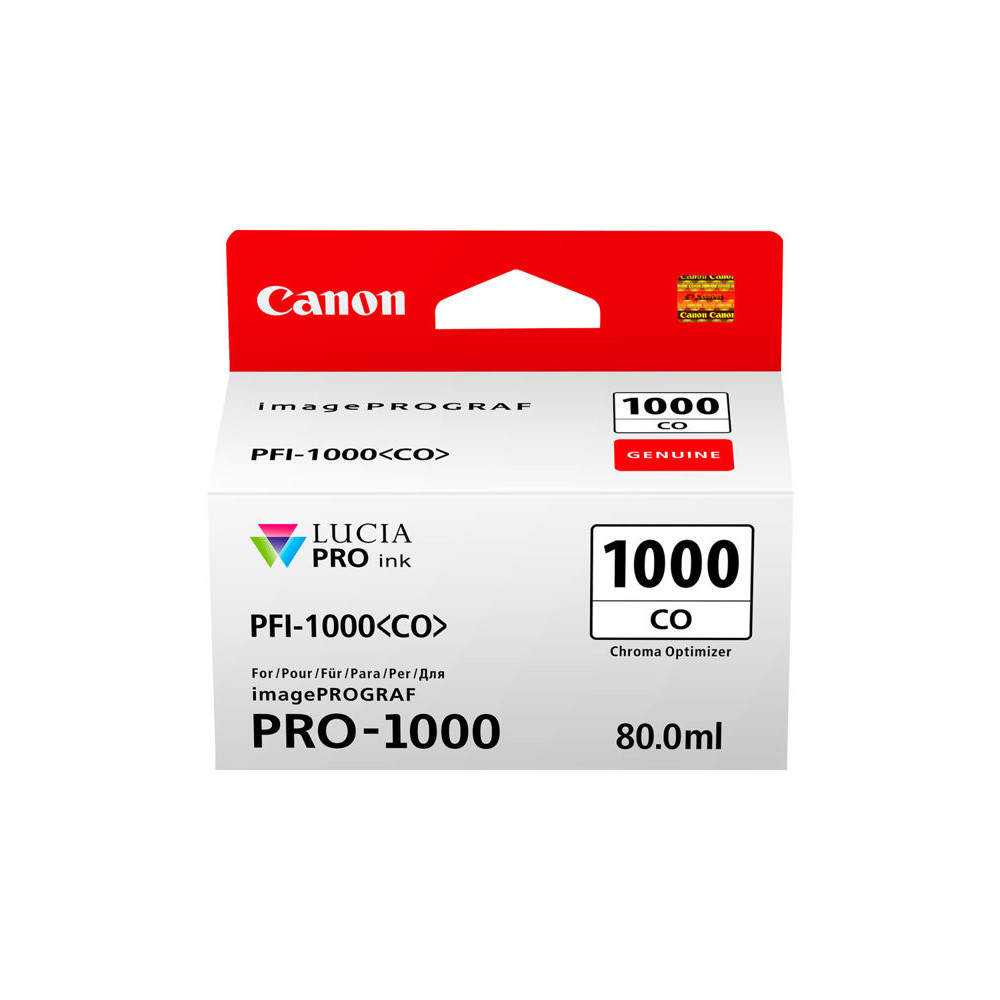 CANON 1LB PFI-1000co Ink Chroma Optimizer standard capacity 80ml 1-pack iPF1000