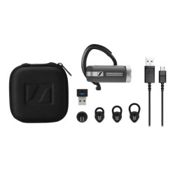 EPOS ADAPT Presence Grey UC mobile Bluetooth Business Headset Bluetooth-Dongle BTD 800 USB ML Skype for Business