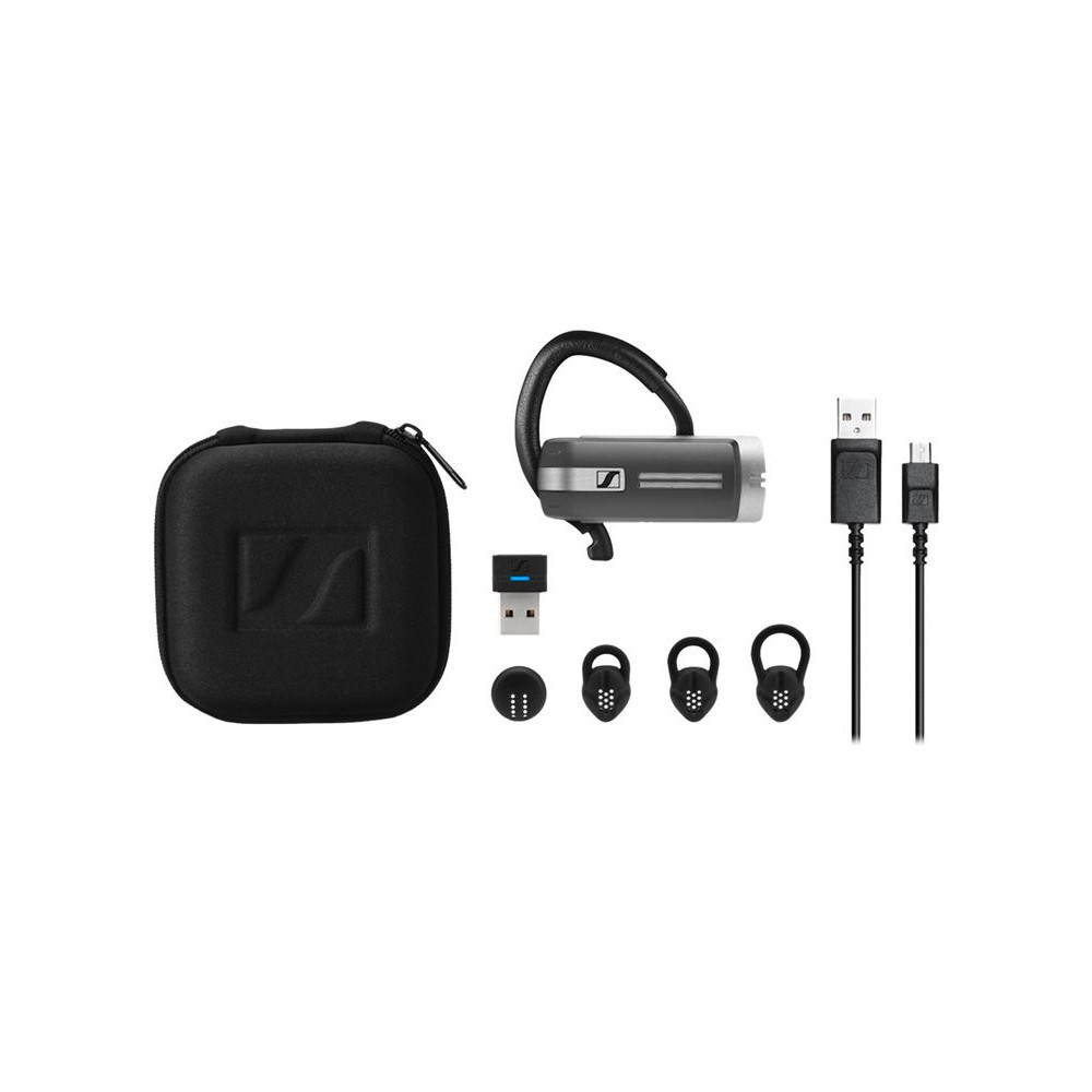 EPOS ADAPT Presence Grey UC mobile Bluetooth Business Headset Bluetooth-Dongle BTD 800 USB ML Skype for Business