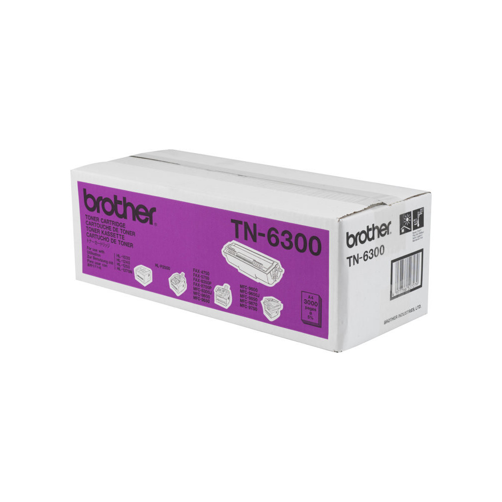 BROTHER TN-6300 cartouche de toner Noir capacité standard 3.000 pages pack de 1