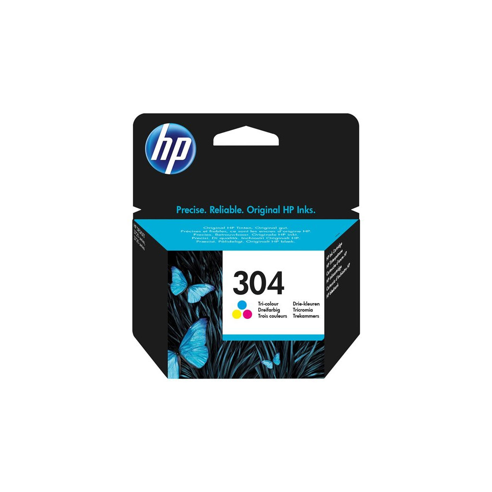 HP 304 original Tri-color Ink cartridge N9K05AE UUS